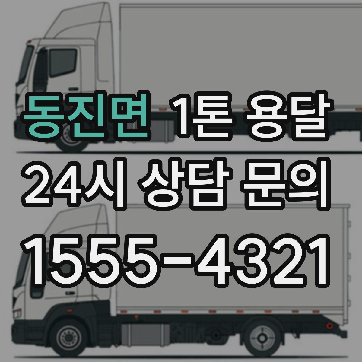 동진면 1톤 용달