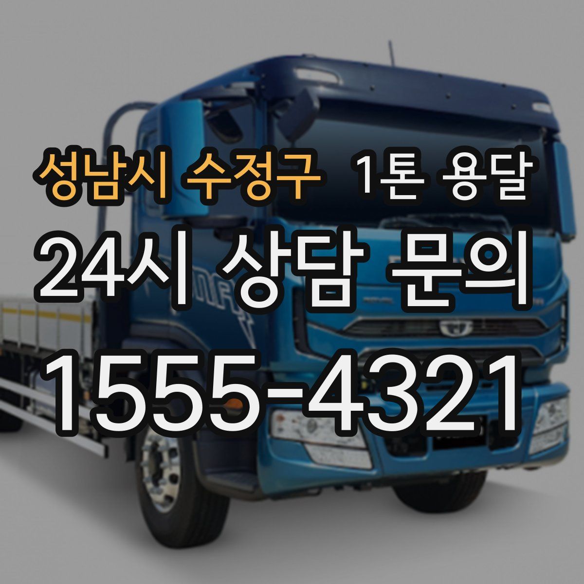 성남시 수정구 1톤 용달