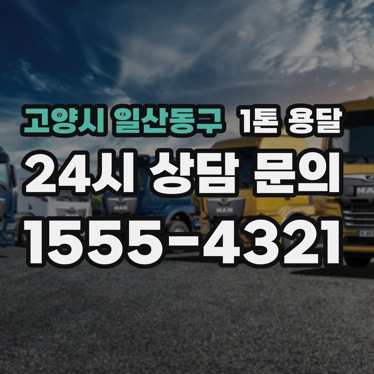 고양시 일산동구 1톤 용달