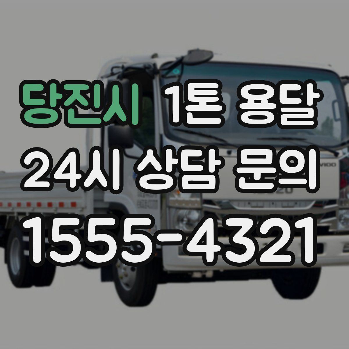 당진시 1톤 용달