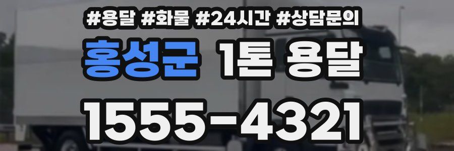 홍성군 1톤 용달