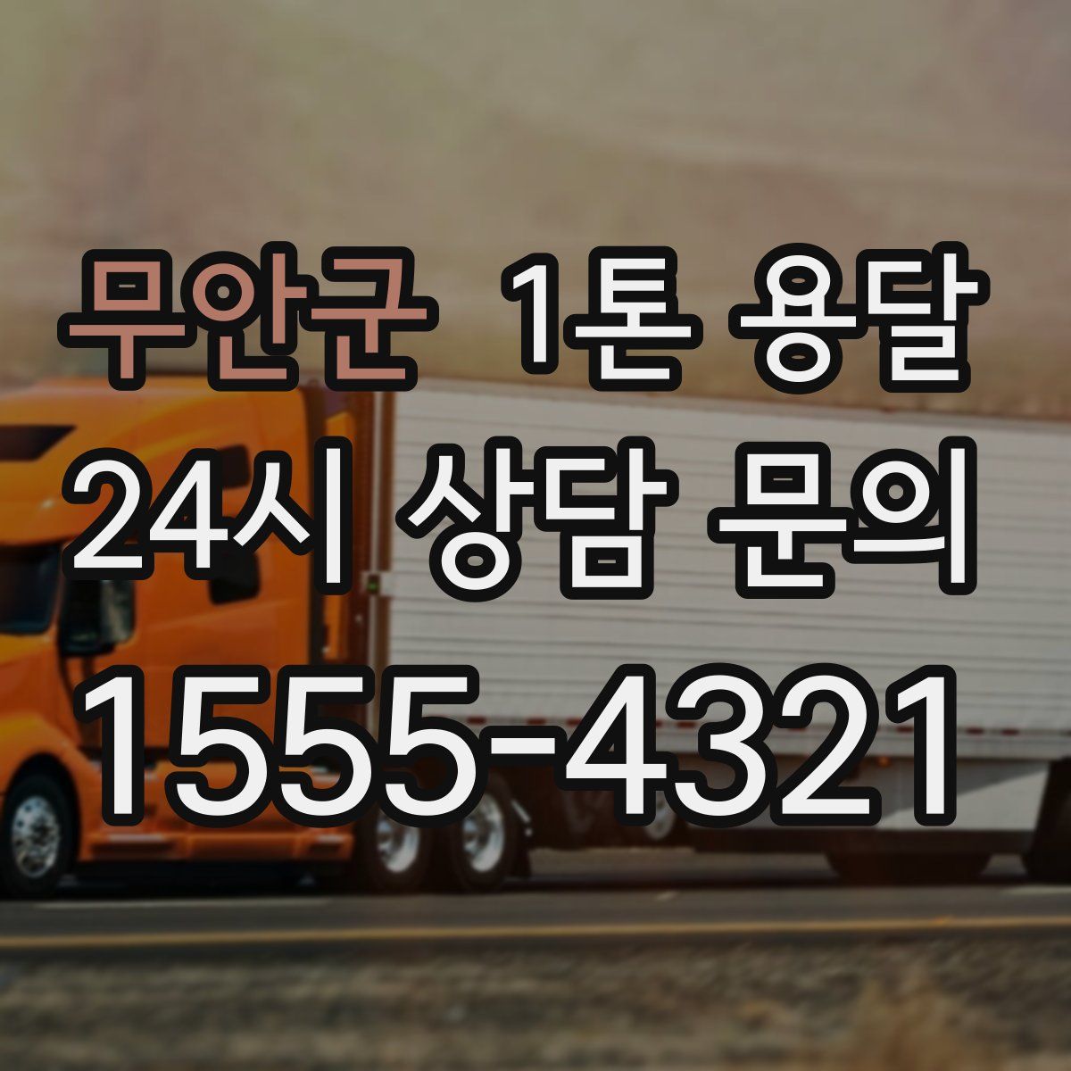 무안군 1톤 용달