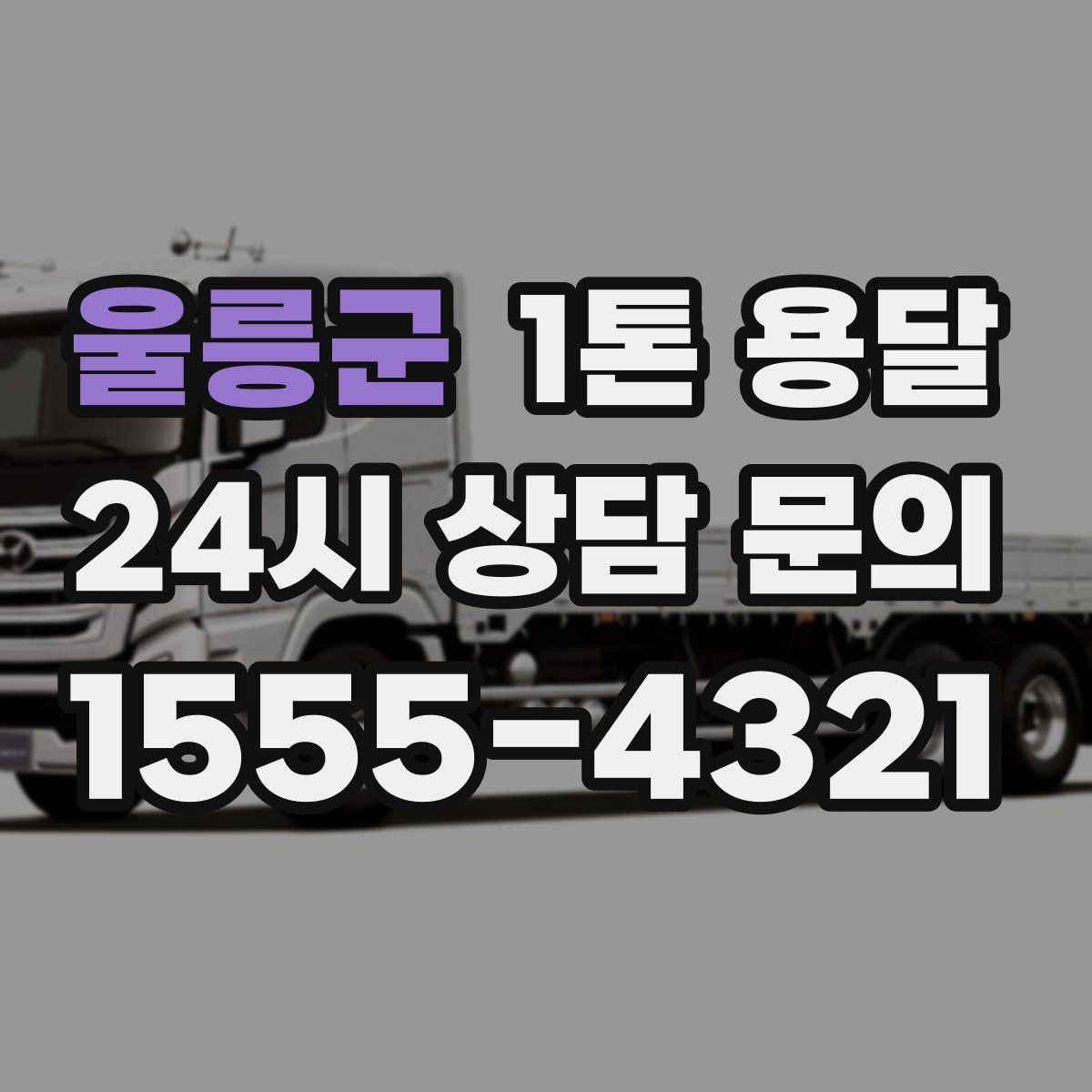울릉군 1톤 용달