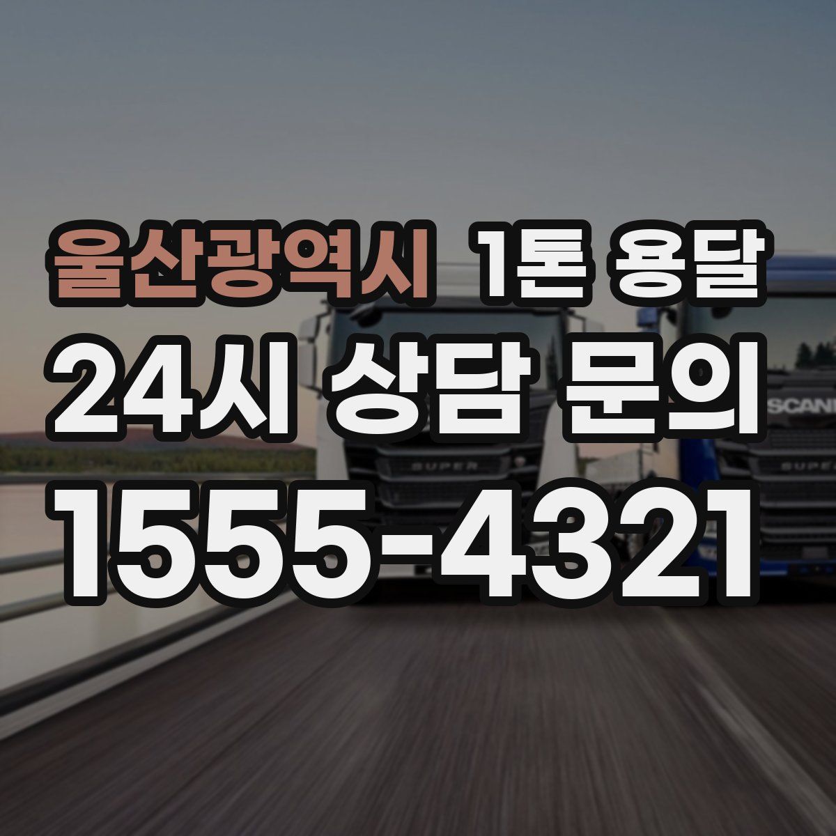울산광역시 1톤 용달
