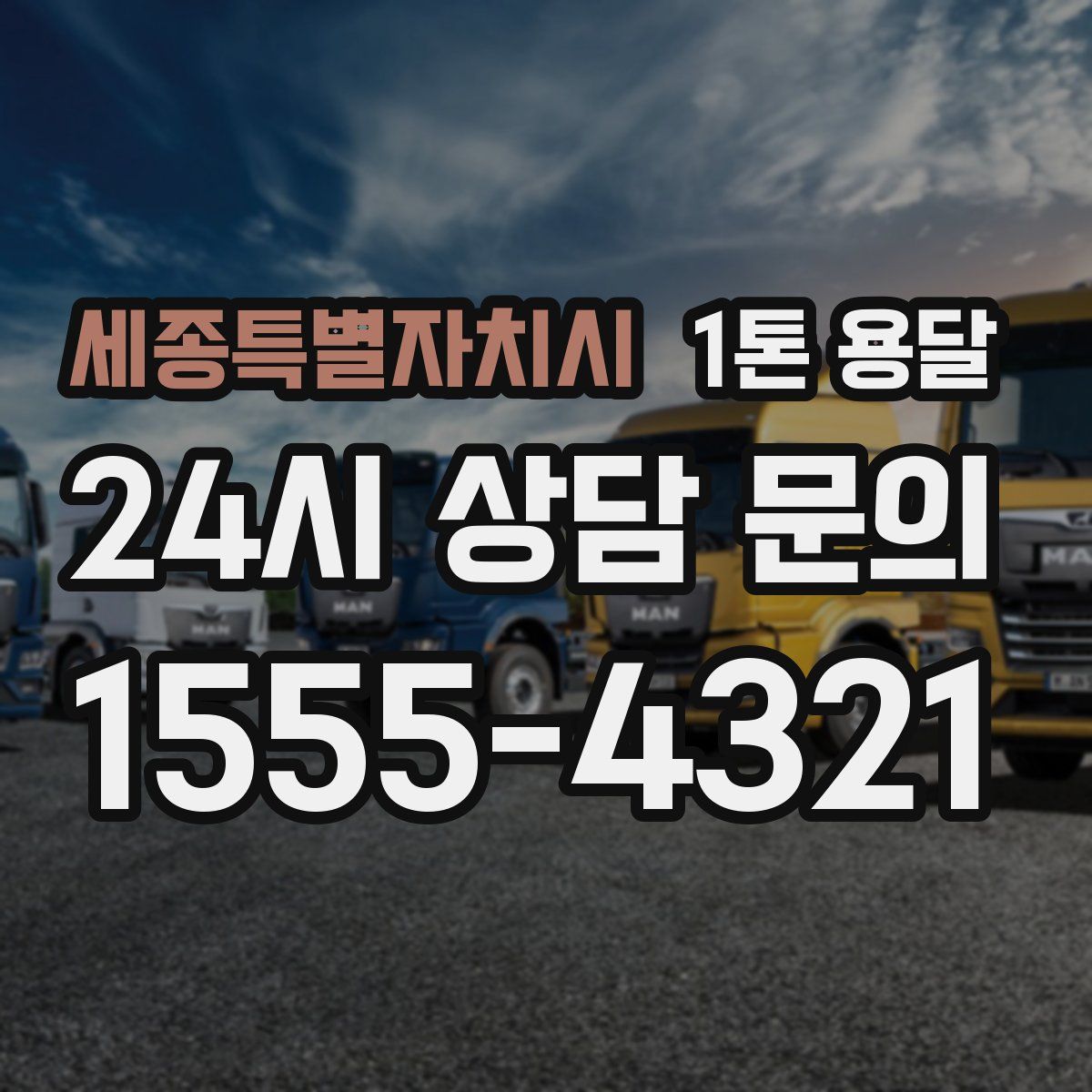 세종특별자치시 1톤 용달
