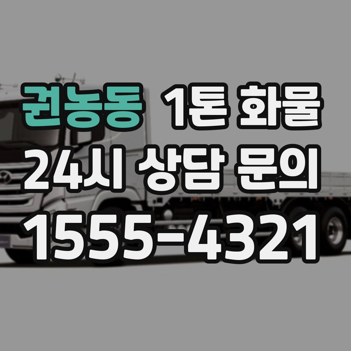 권농동 1톤 화물