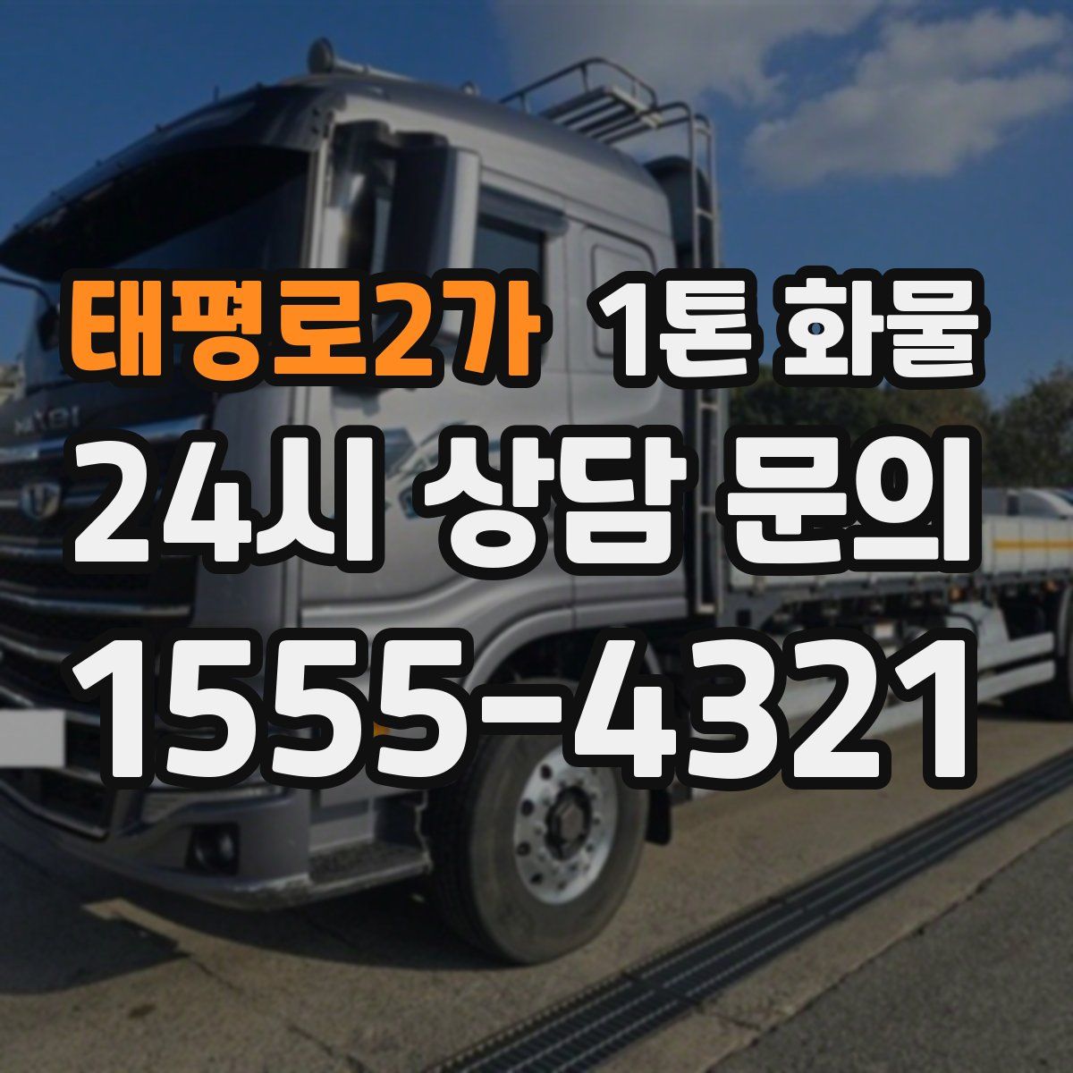 태평로2가 1톤 화물