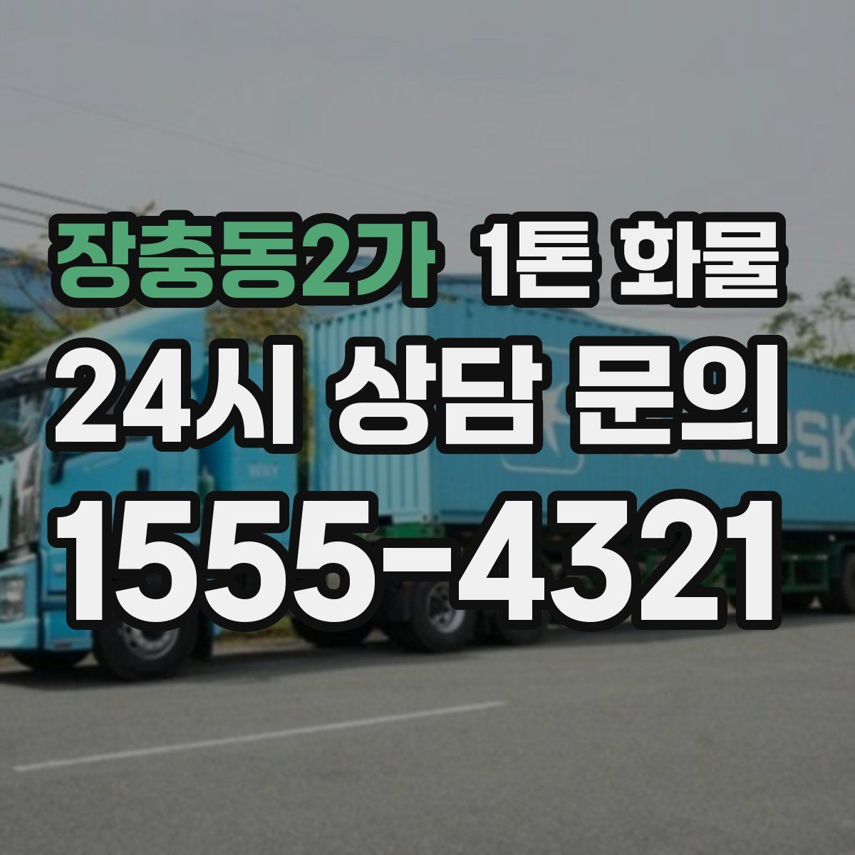 장충동2가 1톤 화물