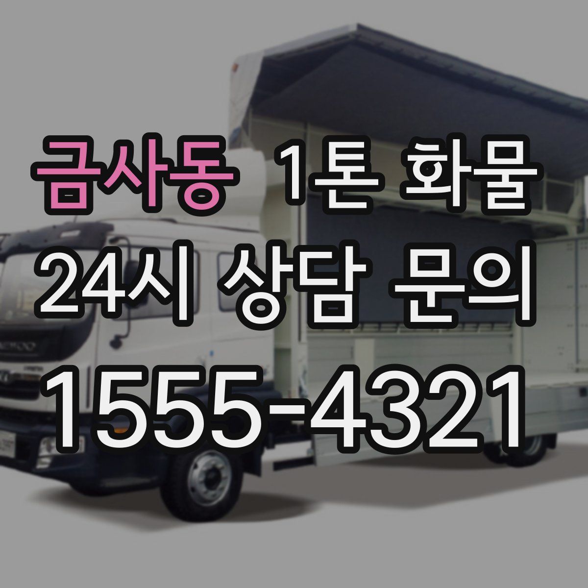금사동 1톤 화물