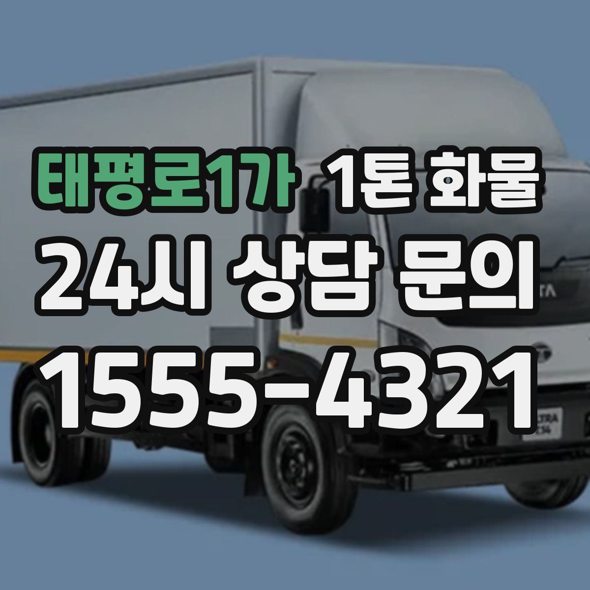 태평로1가 1톤 화물