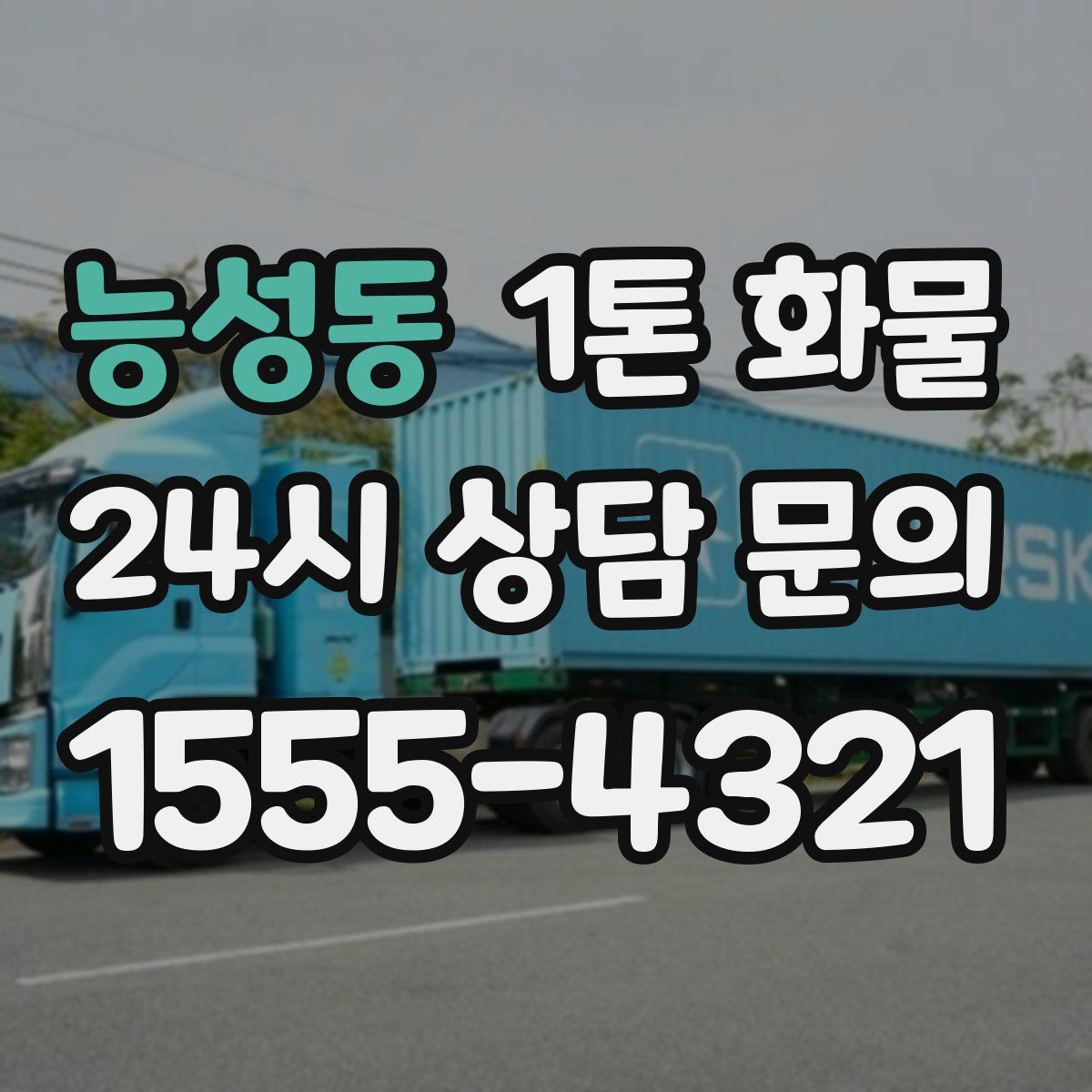 능성동 1톤 화물