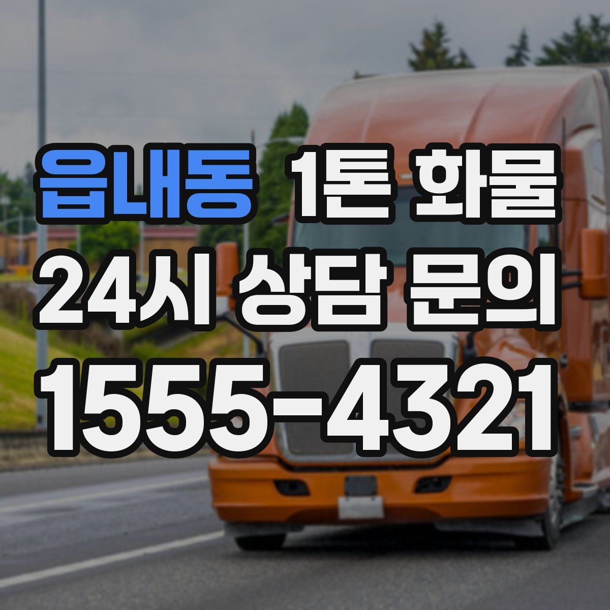 읍내동 1톤 화물