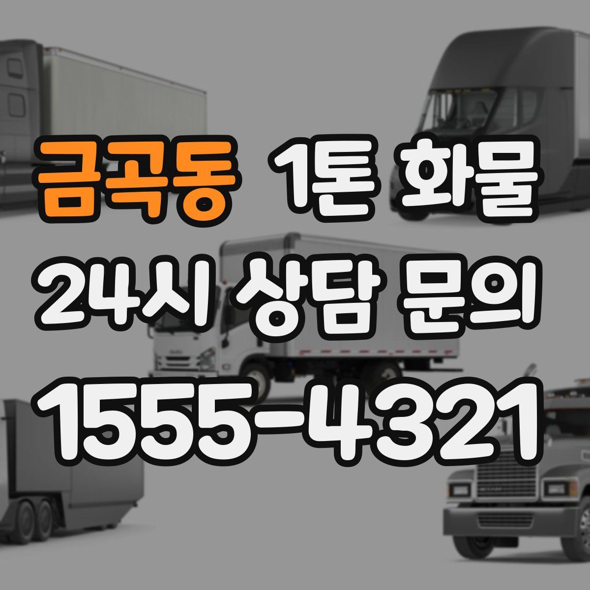 금곡동 1톤 화물