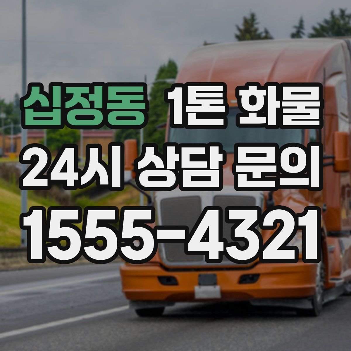 십정동 1톤 화물