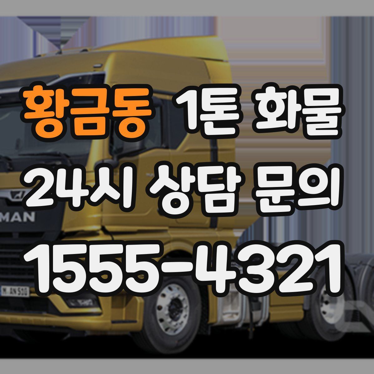 황금동 1톤 화물