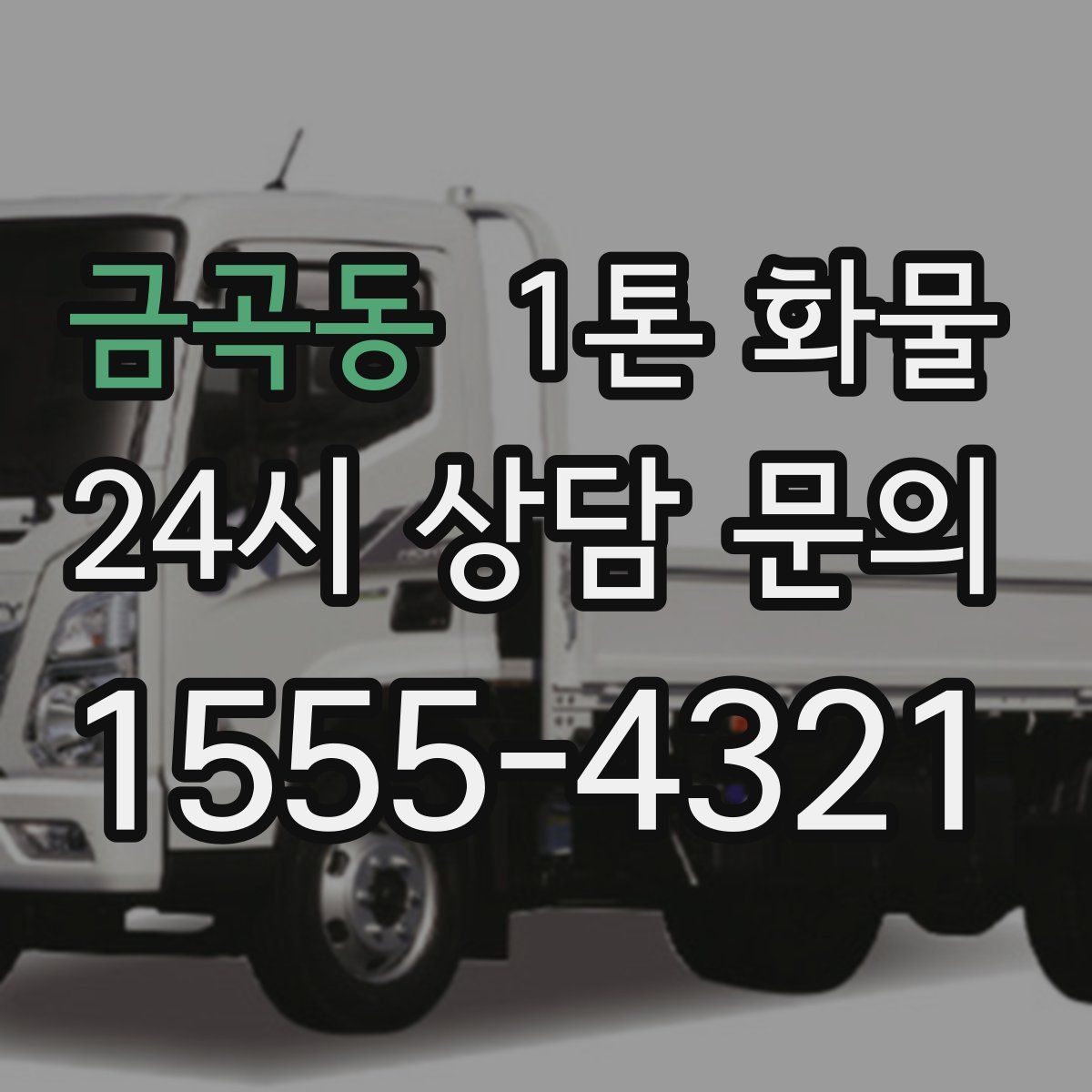 금곡동 1톤 화물