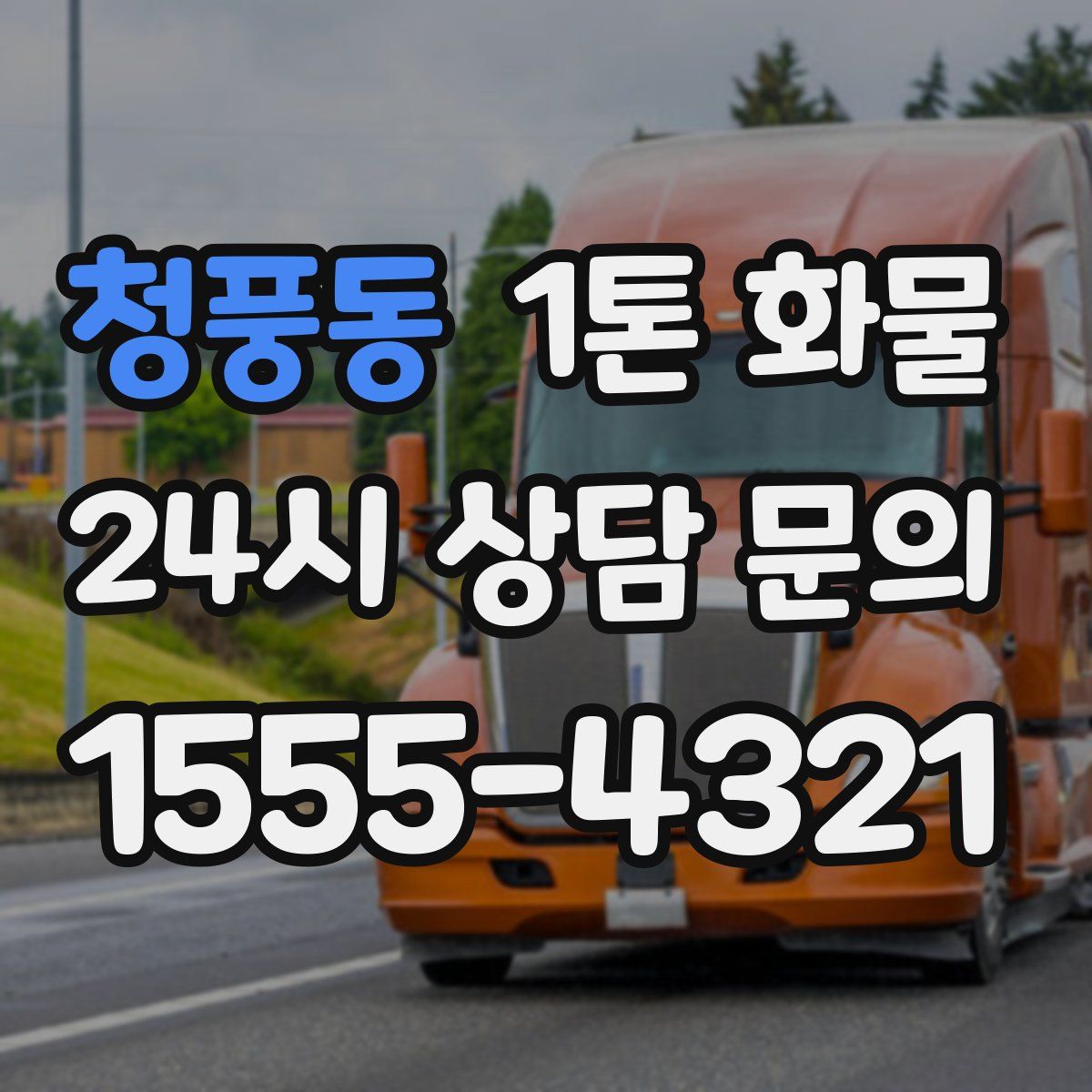 청풍동 1톤 화물