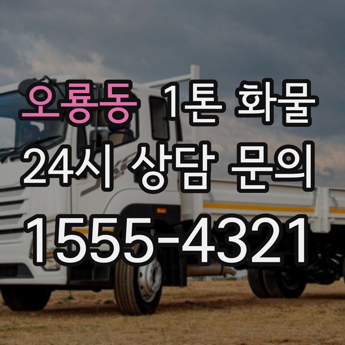 오룡동 1톤 화물