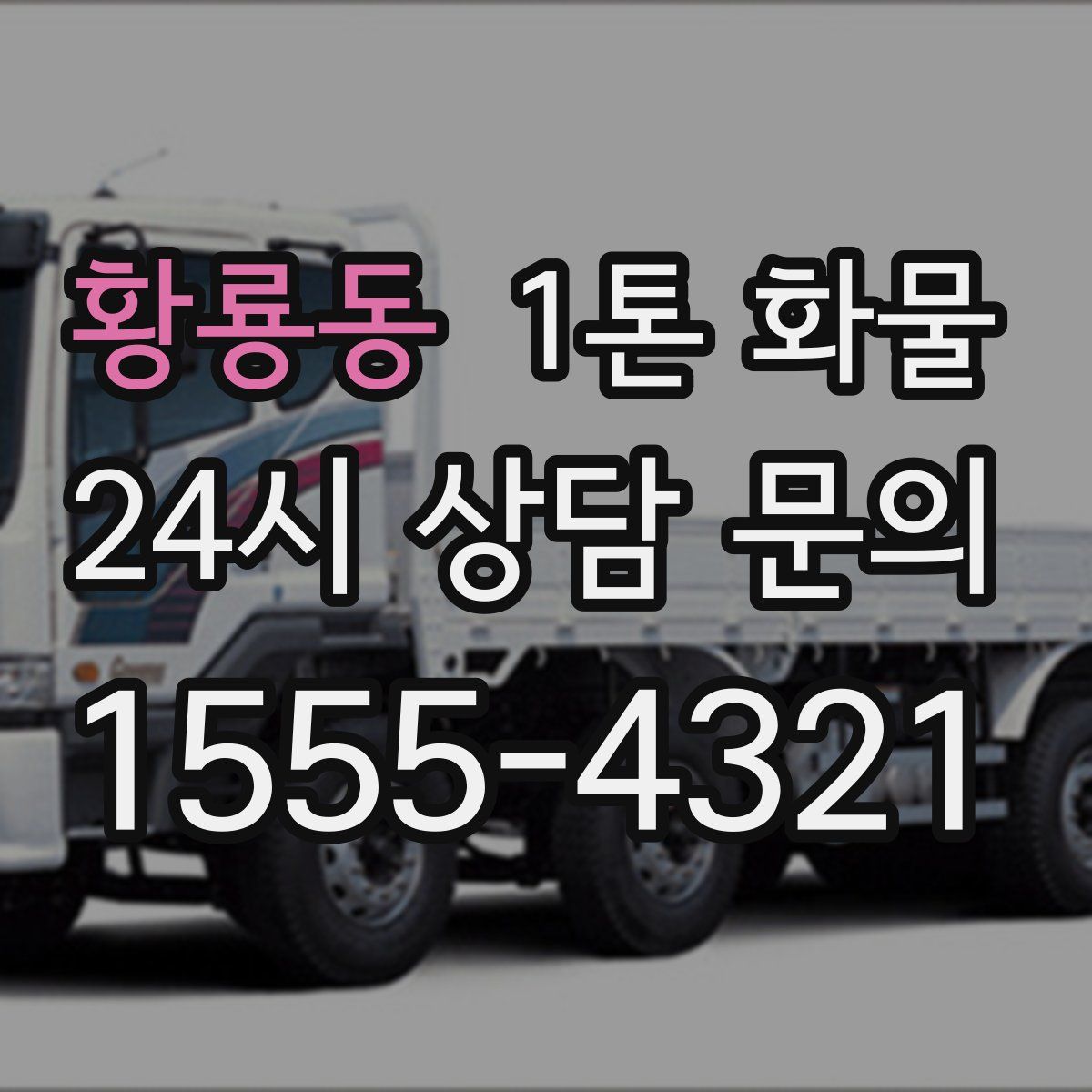 황룡동 1톤 화물