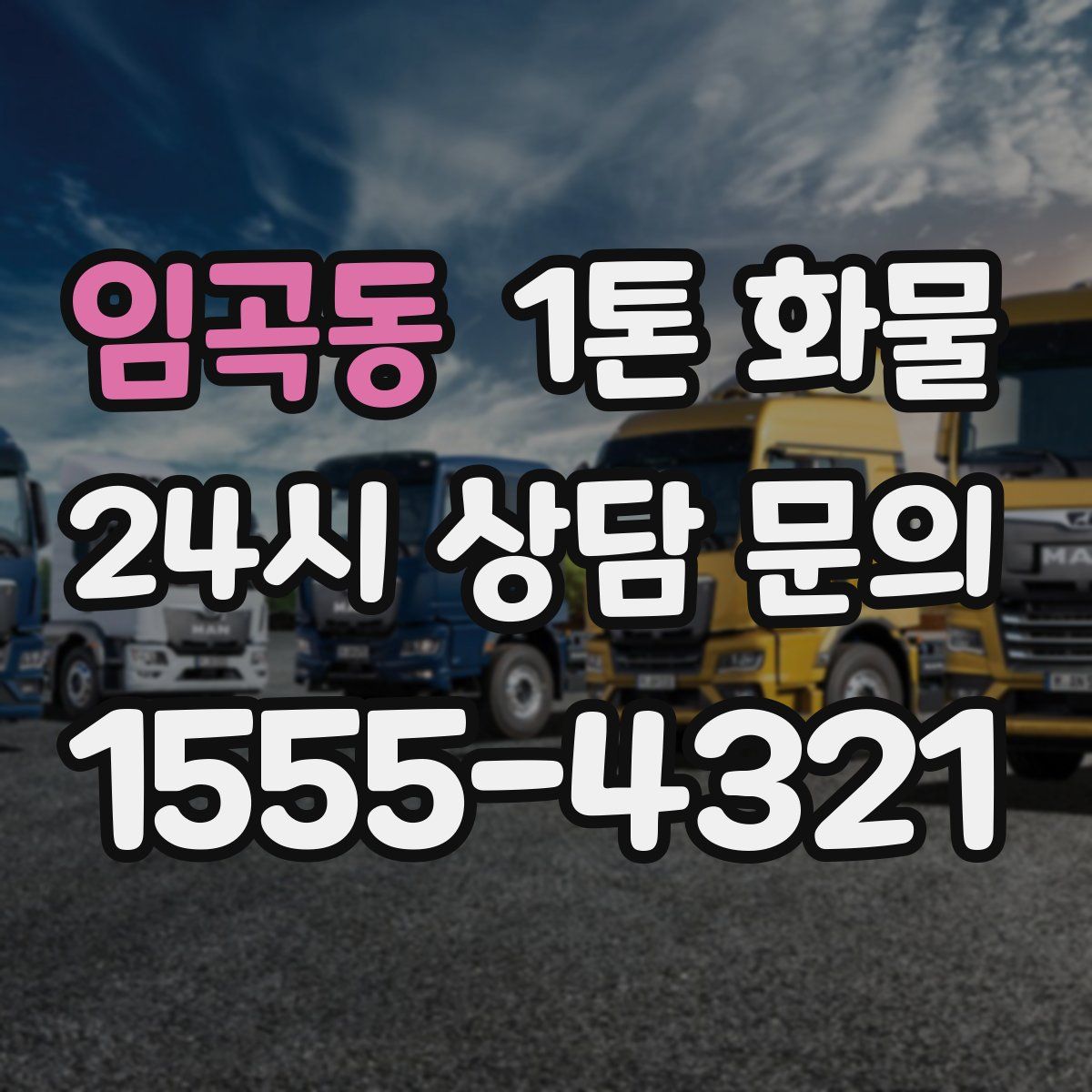 임곡동 1톤 화물