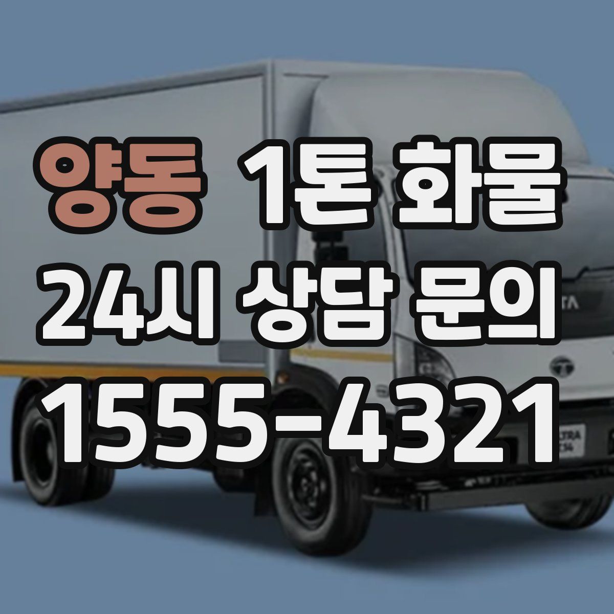양동 1톤 화물