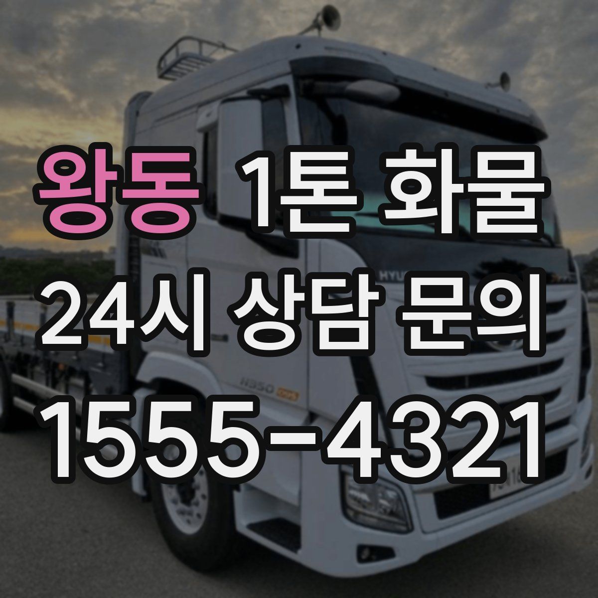 왕동 1톤 화물