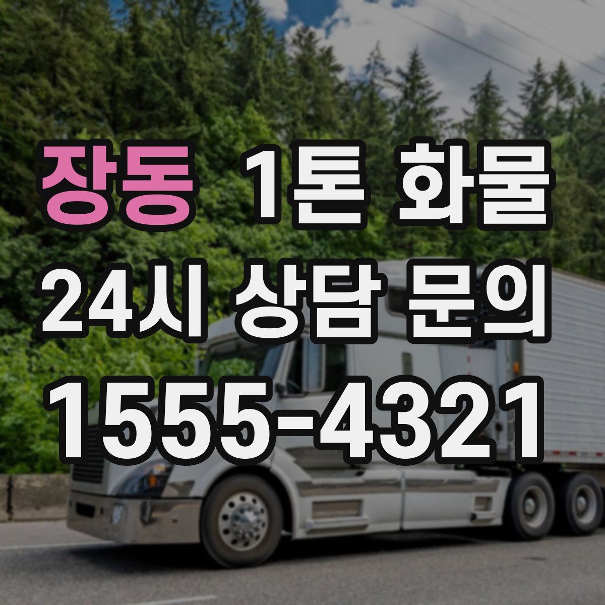 장동 1톤 화물