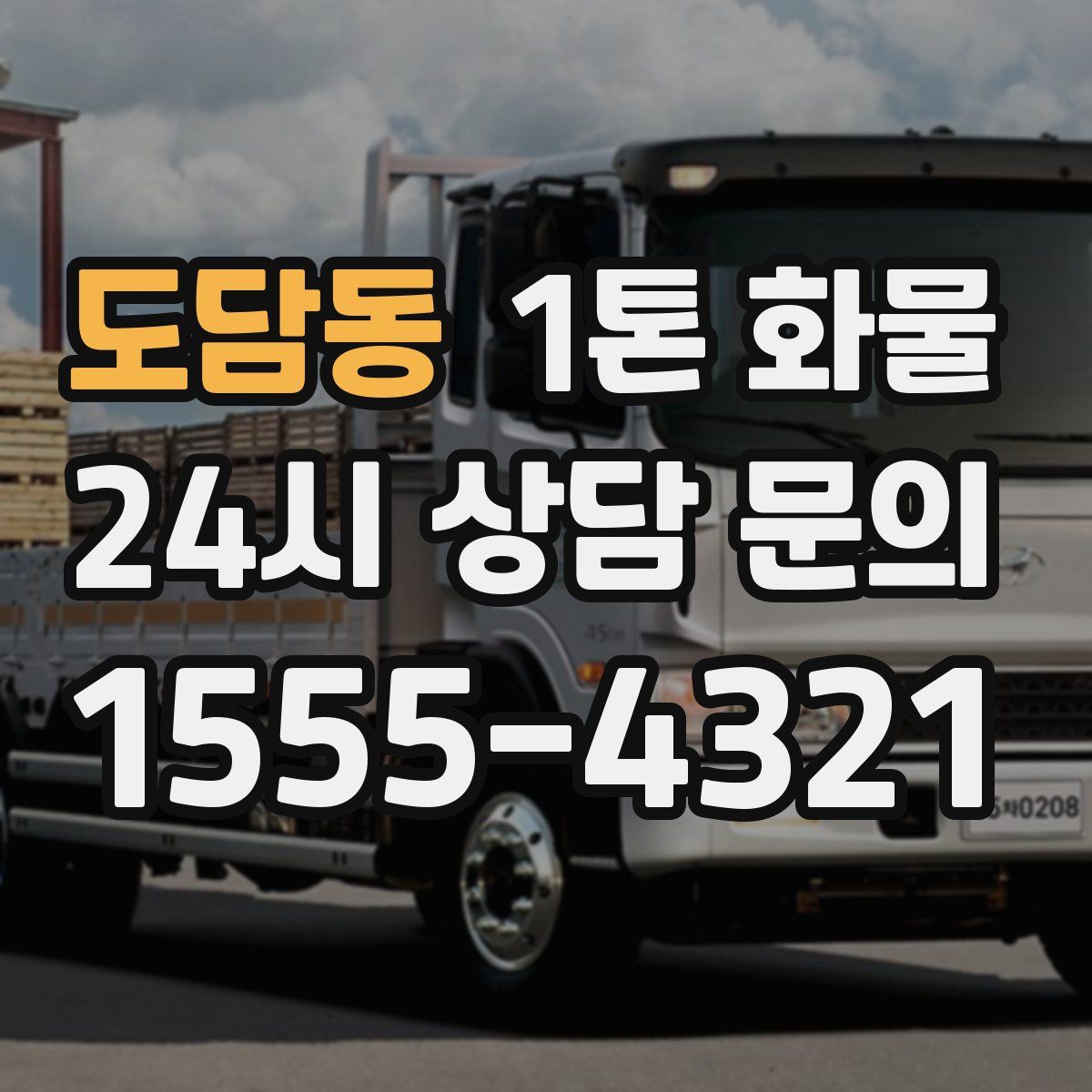 도담동 1톤 화물