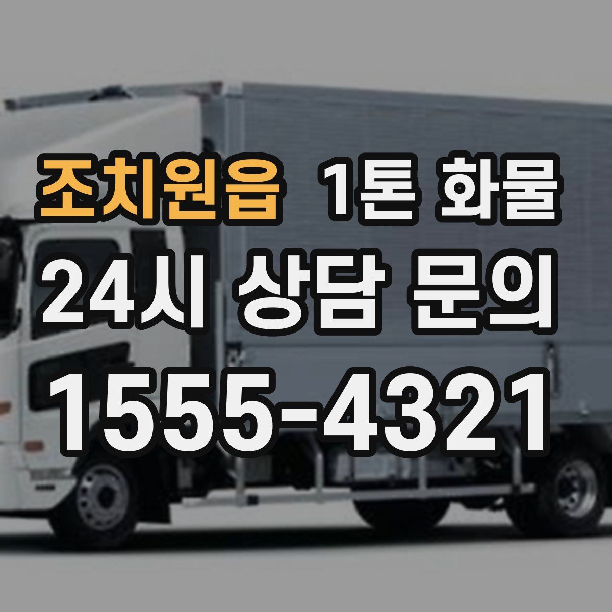 조치원읍 1톤 화물