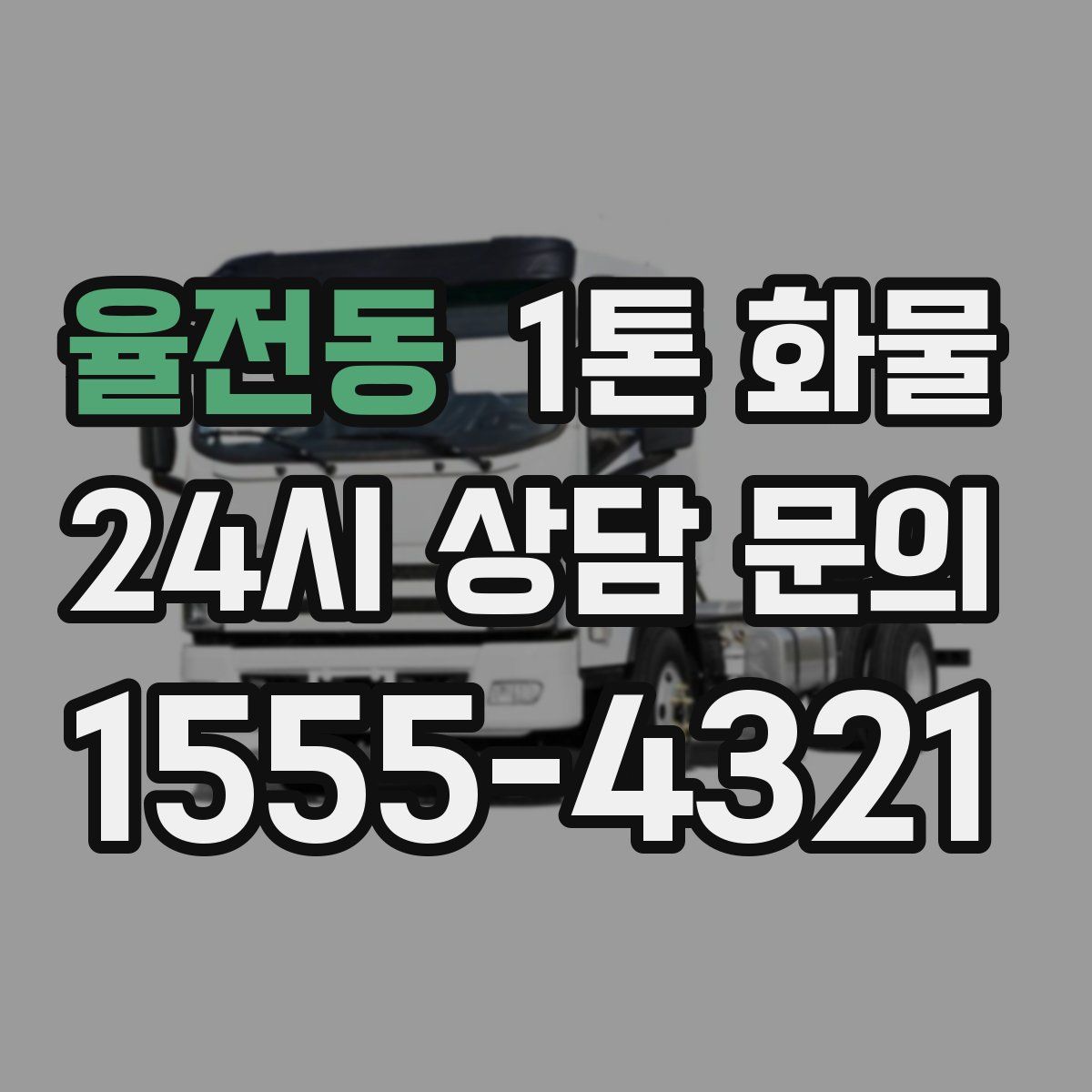 율전동 1톤 화물