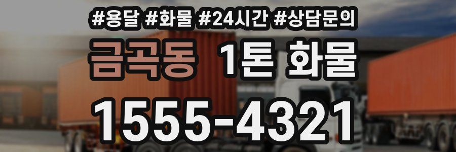 금곡동 1톤 화물
