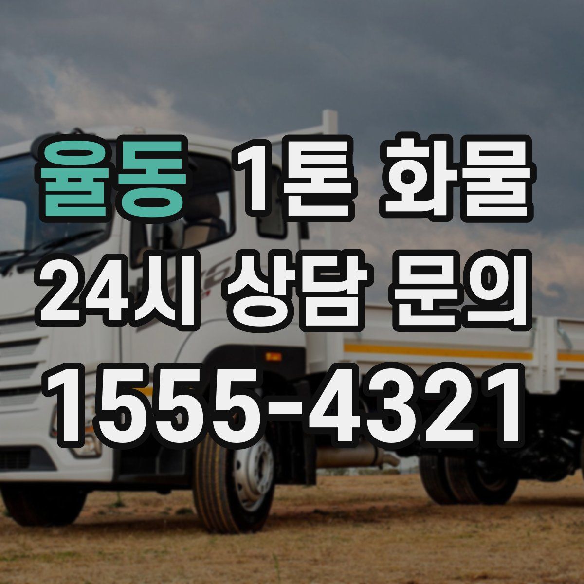 율동 1톤 화물