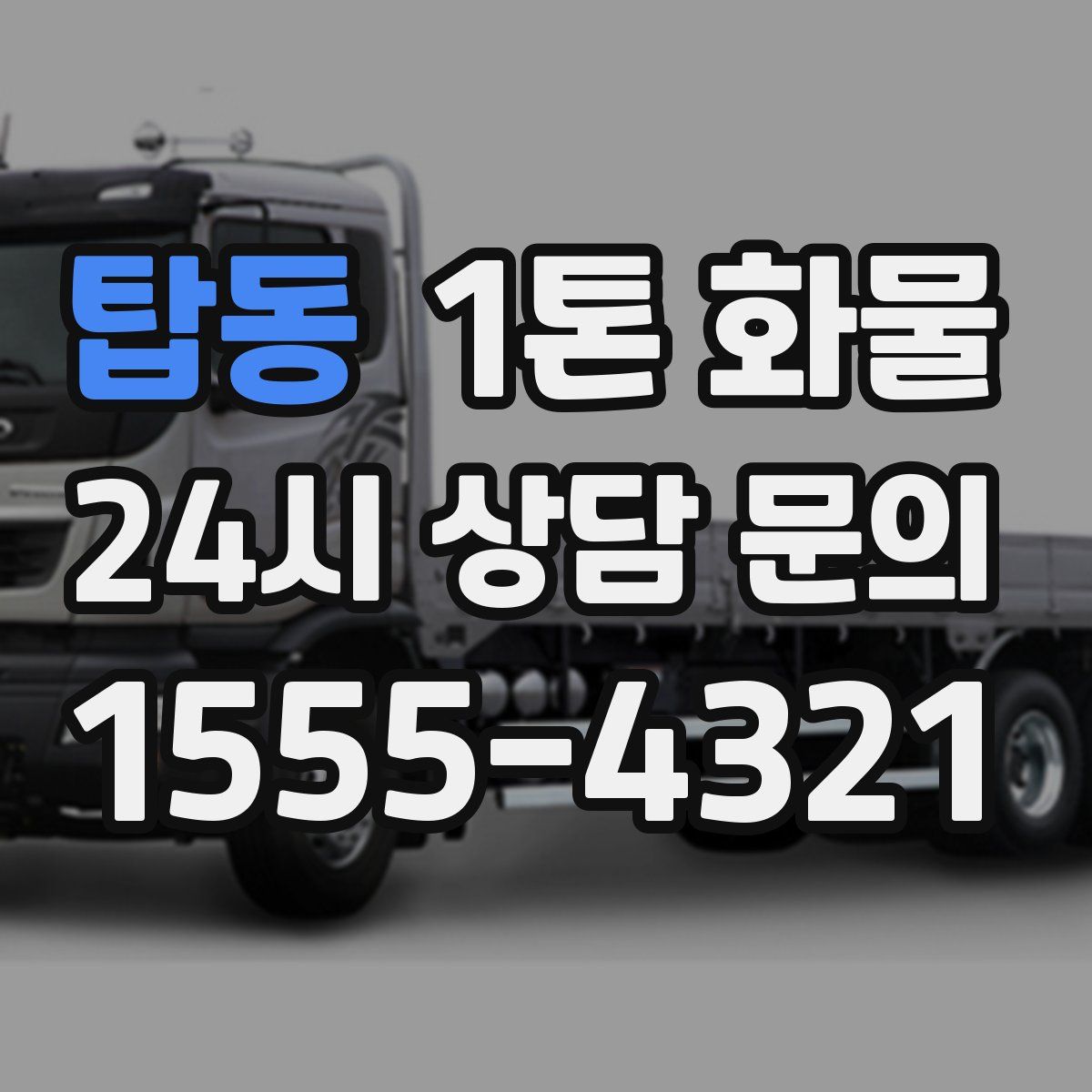 탑동 1톤 화물