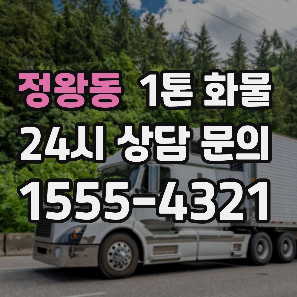 정왕동 1톤 화물
