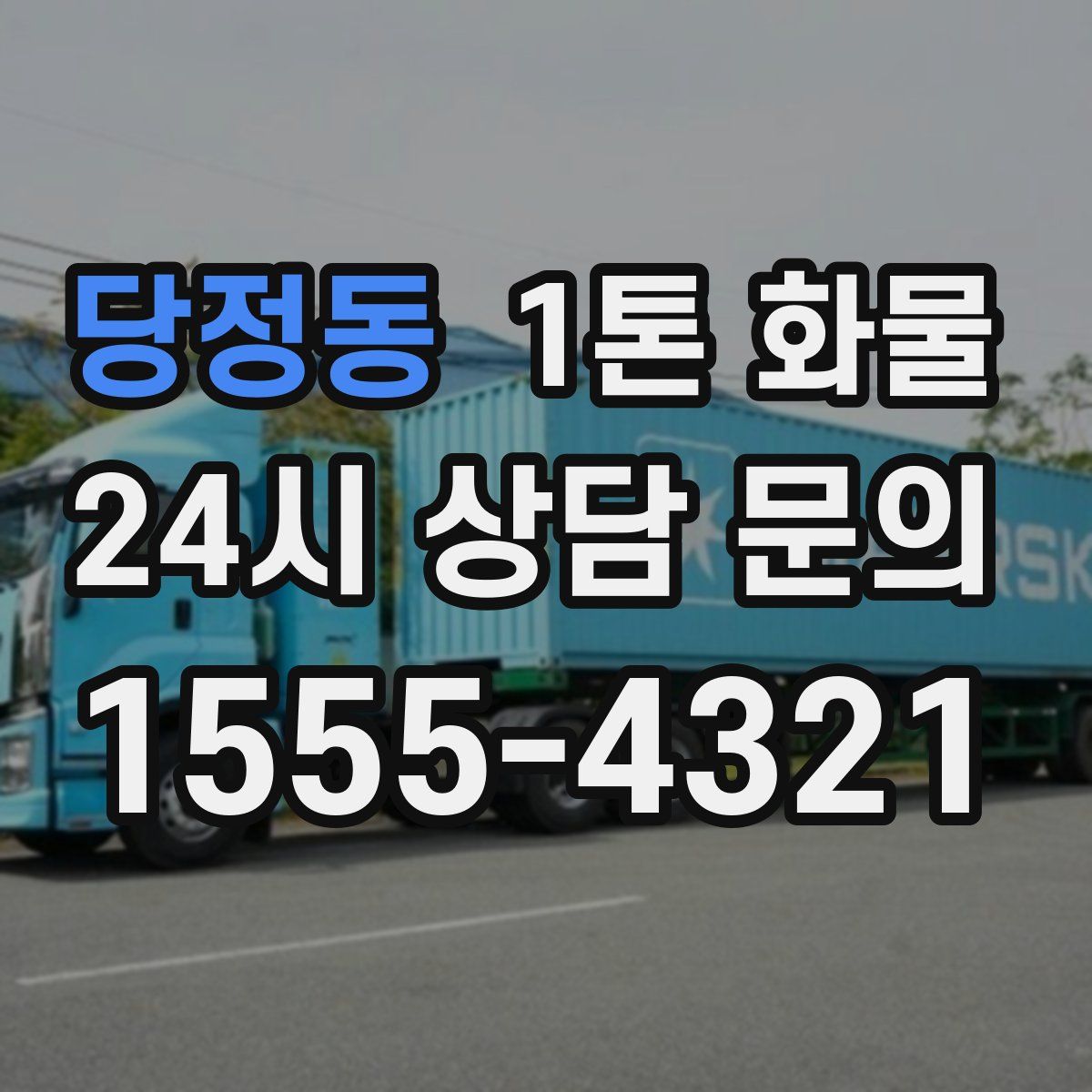 당정동 1톤 화물
