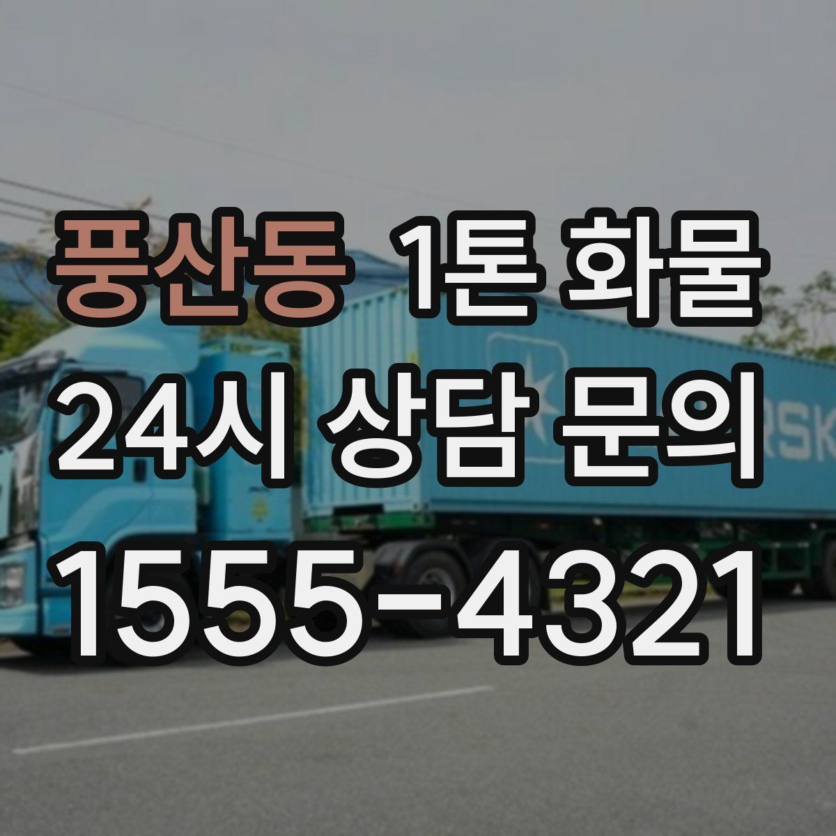 풍산동 1톤 화물