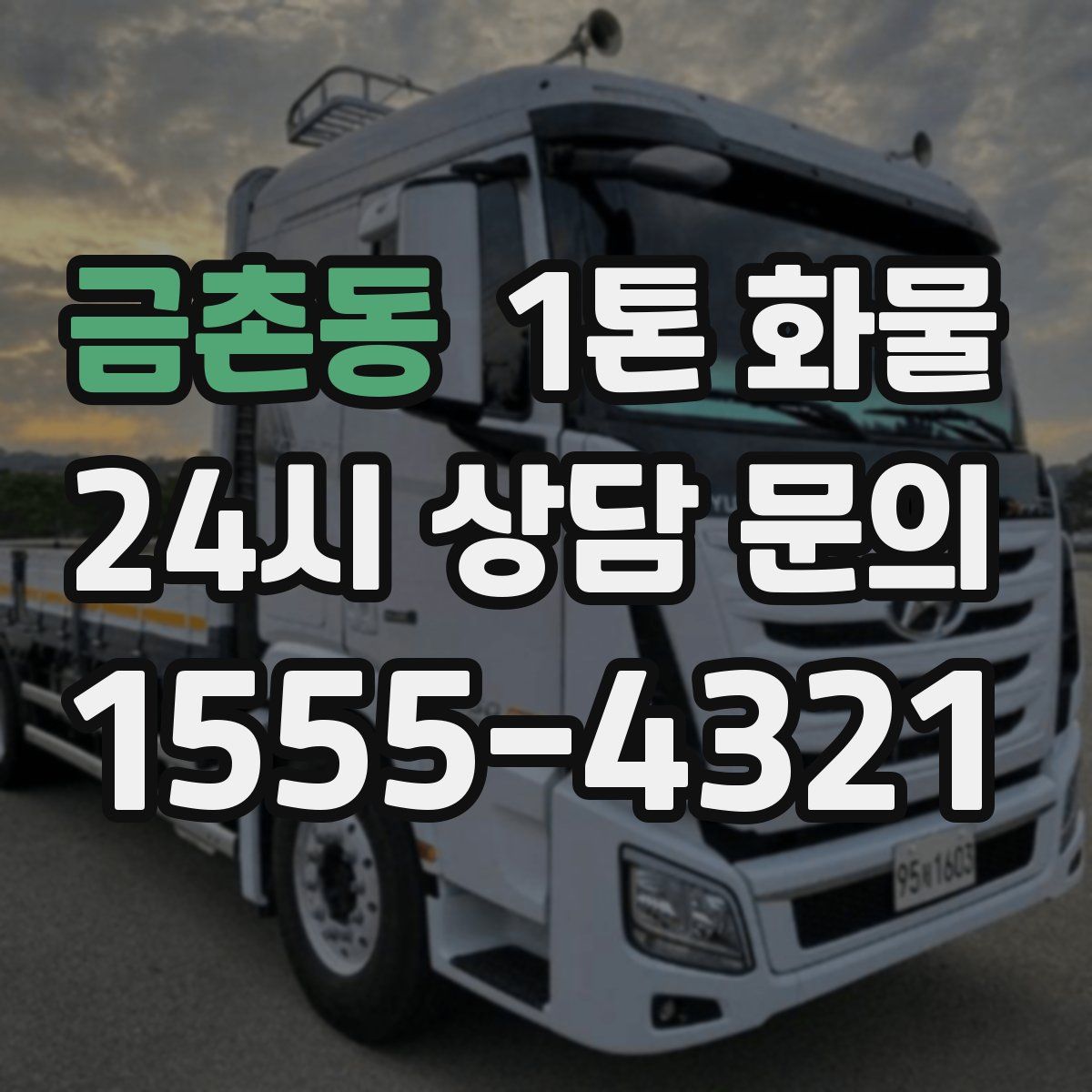금촌동 1톤 화물