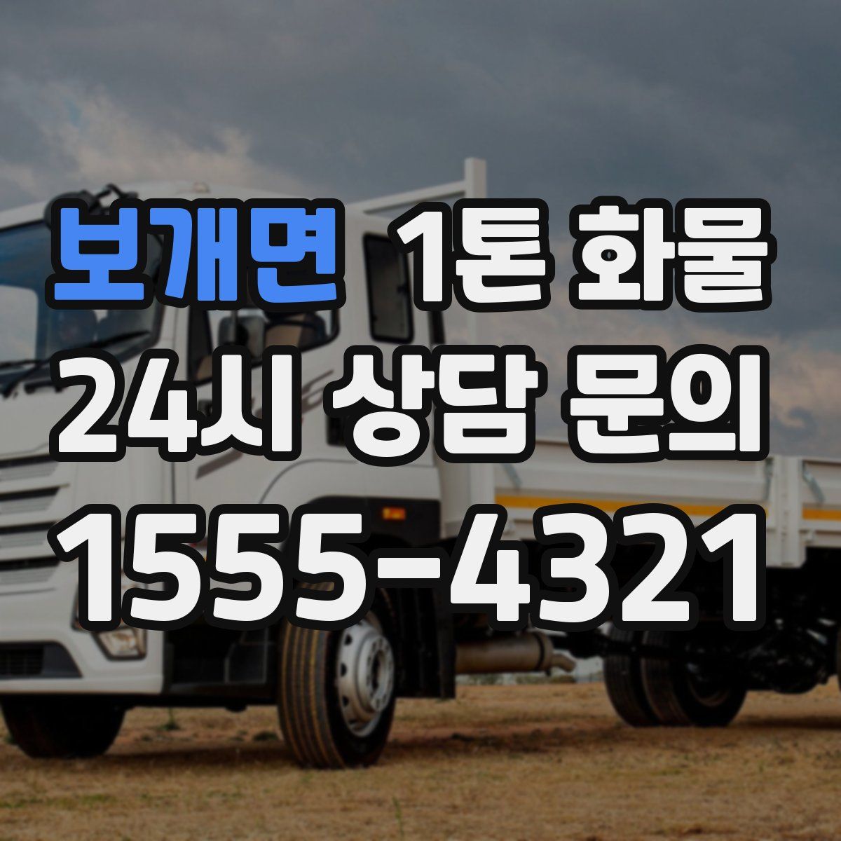 보개면 1톤 화물