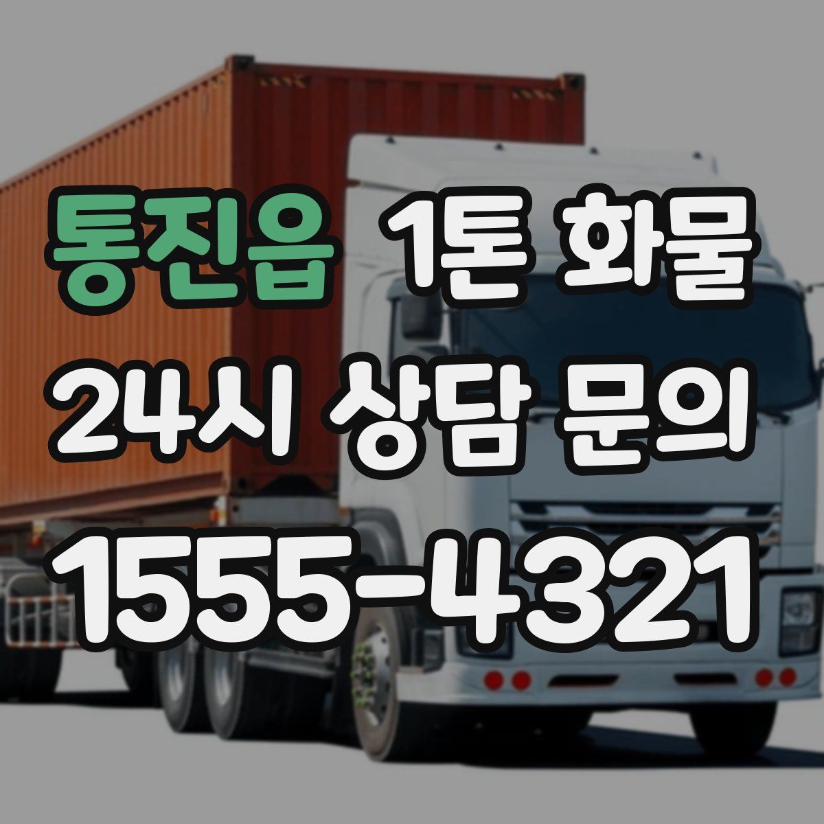 통진읍 1톤 화물