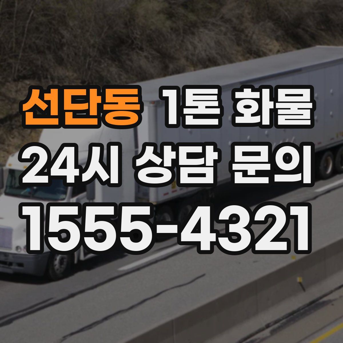 선단동 1톤 화물