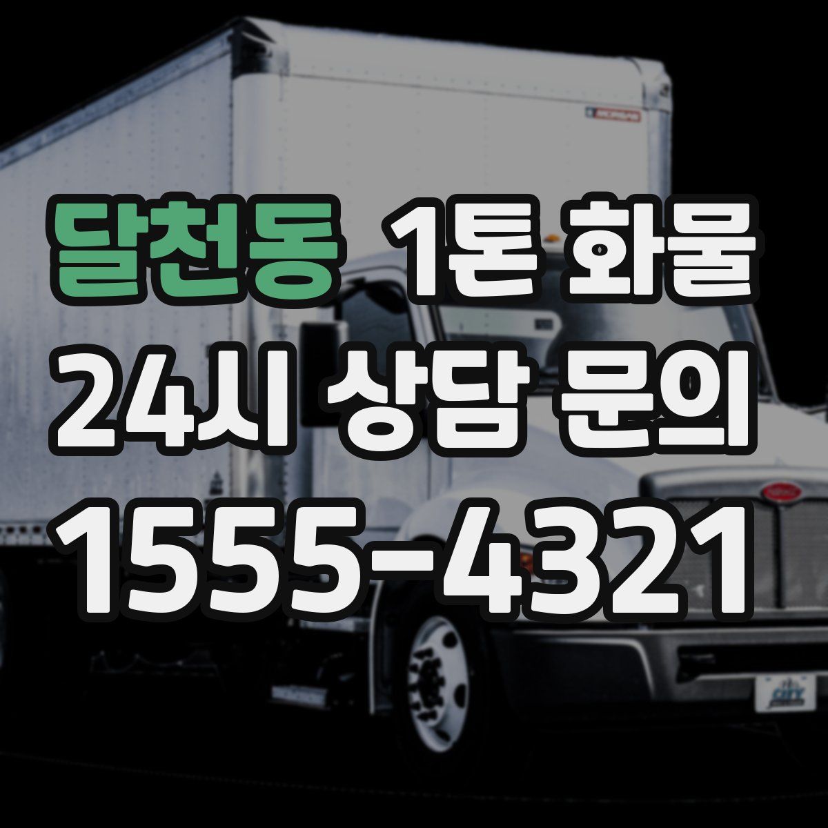 달천동 1톤 화물