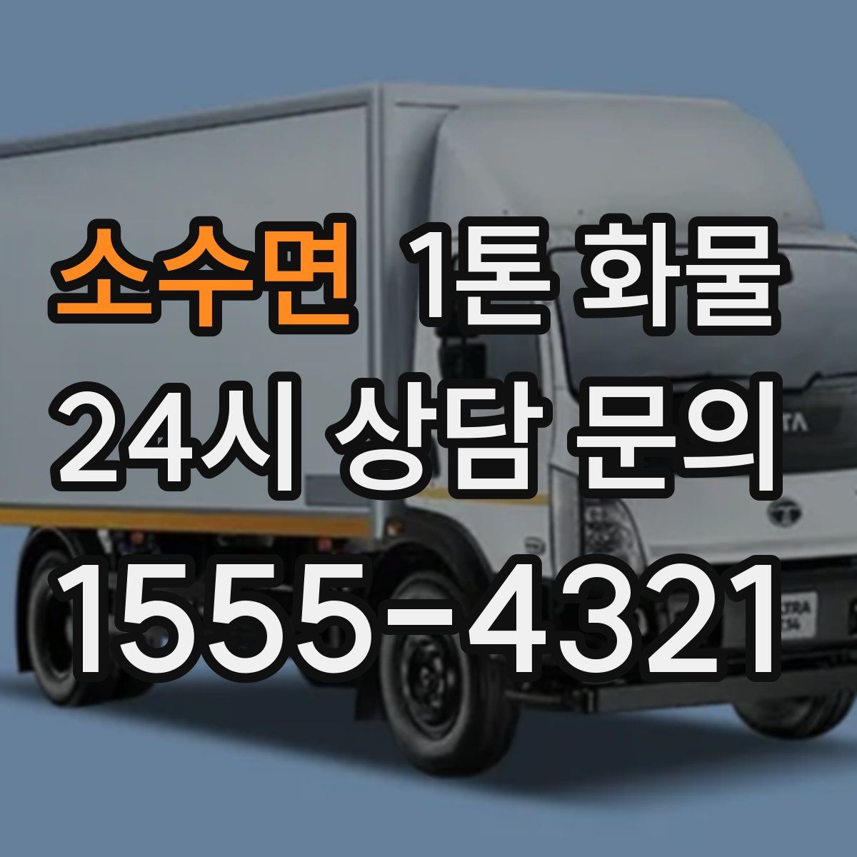 소수면 1톤 화물