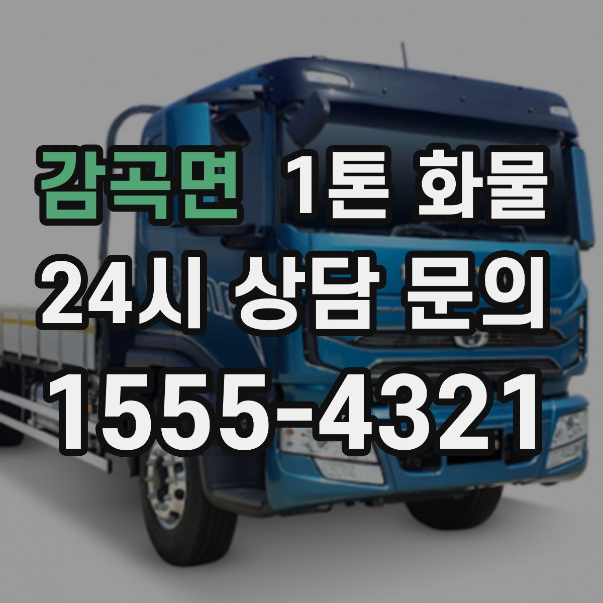 감곡면 1톤 화물