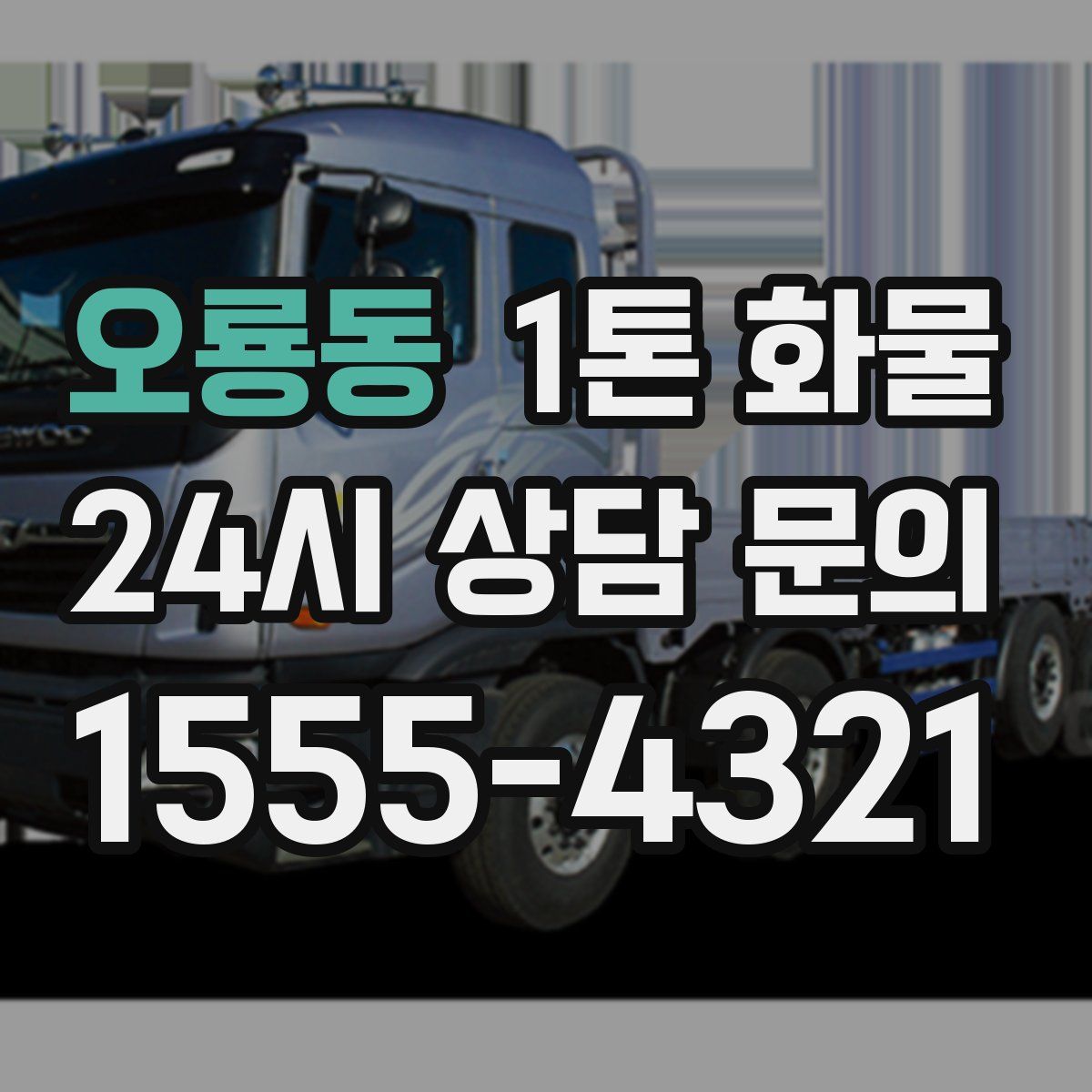 오룡동 1톤 화물