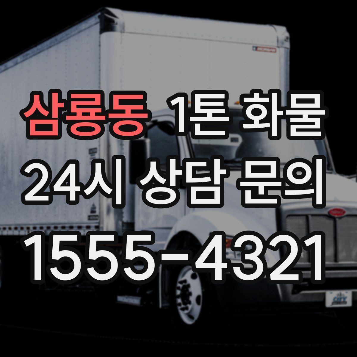 삼룡동 1톤 화물