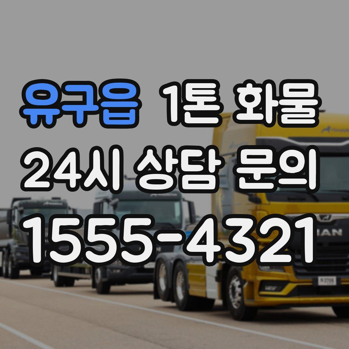 유구읍 1톤 화물