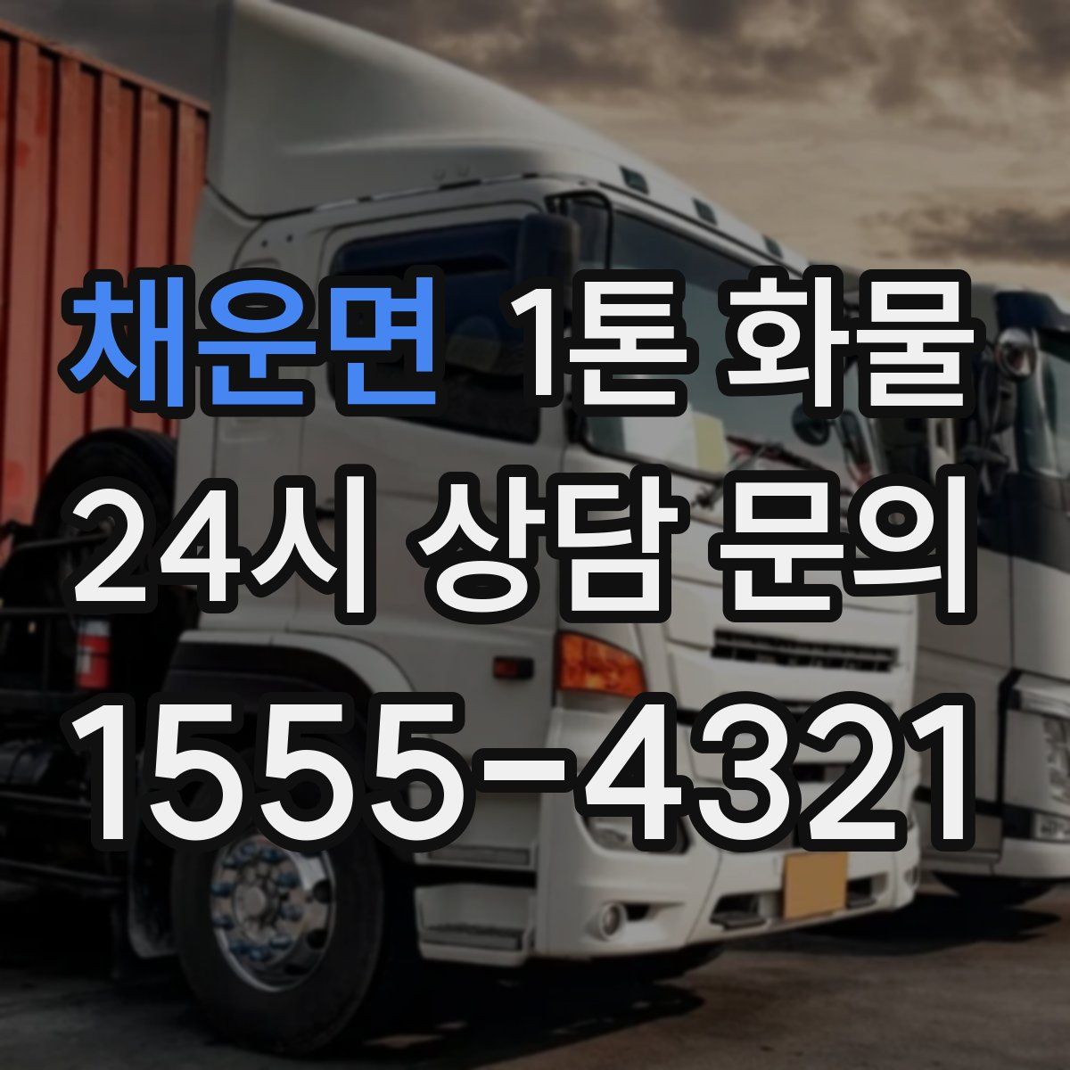 채운면 1톤 화물