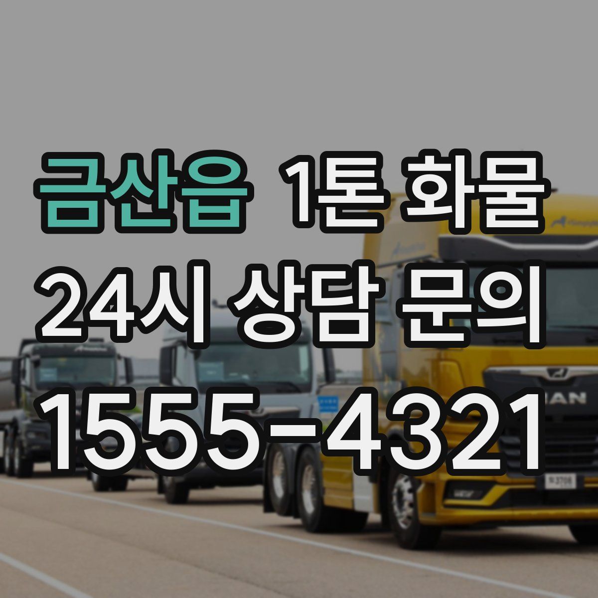 금산읍 1톤 화물