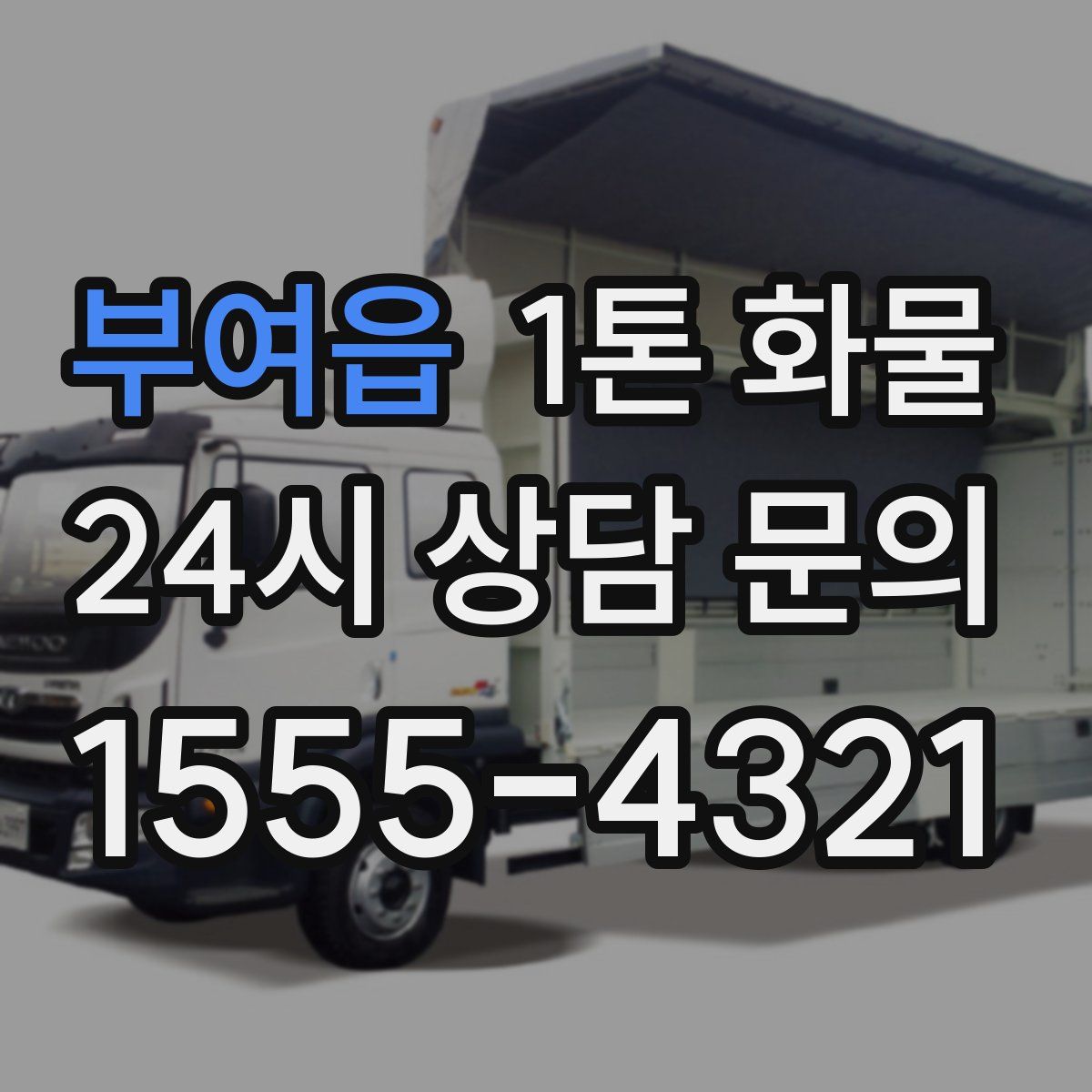 부여읍 1톤 화물