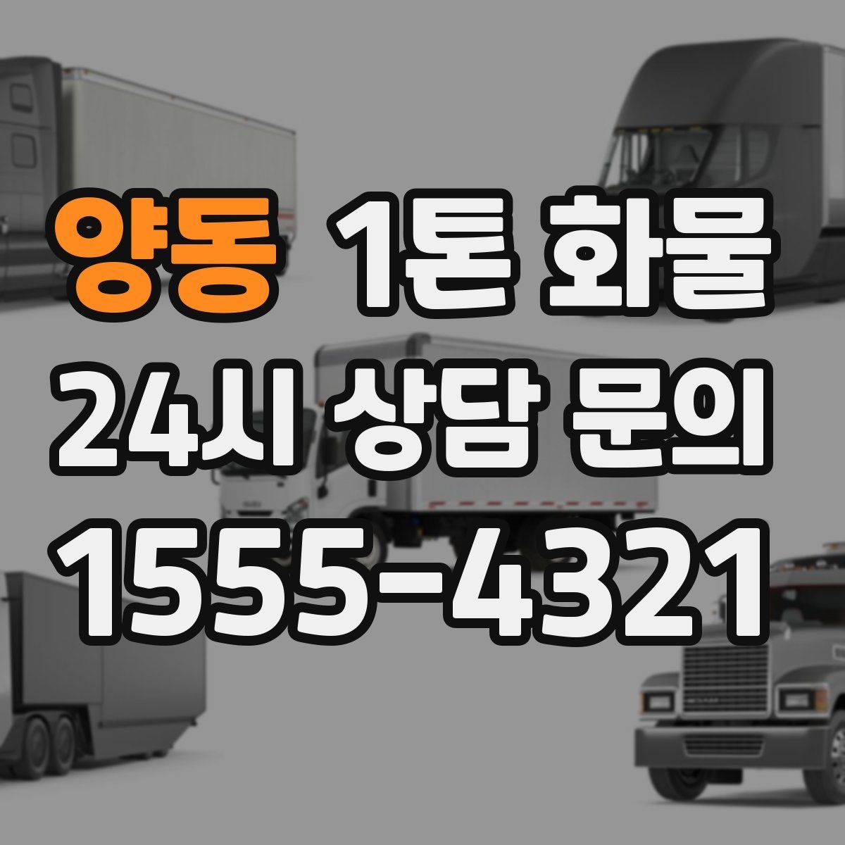 양동 1톤 화물